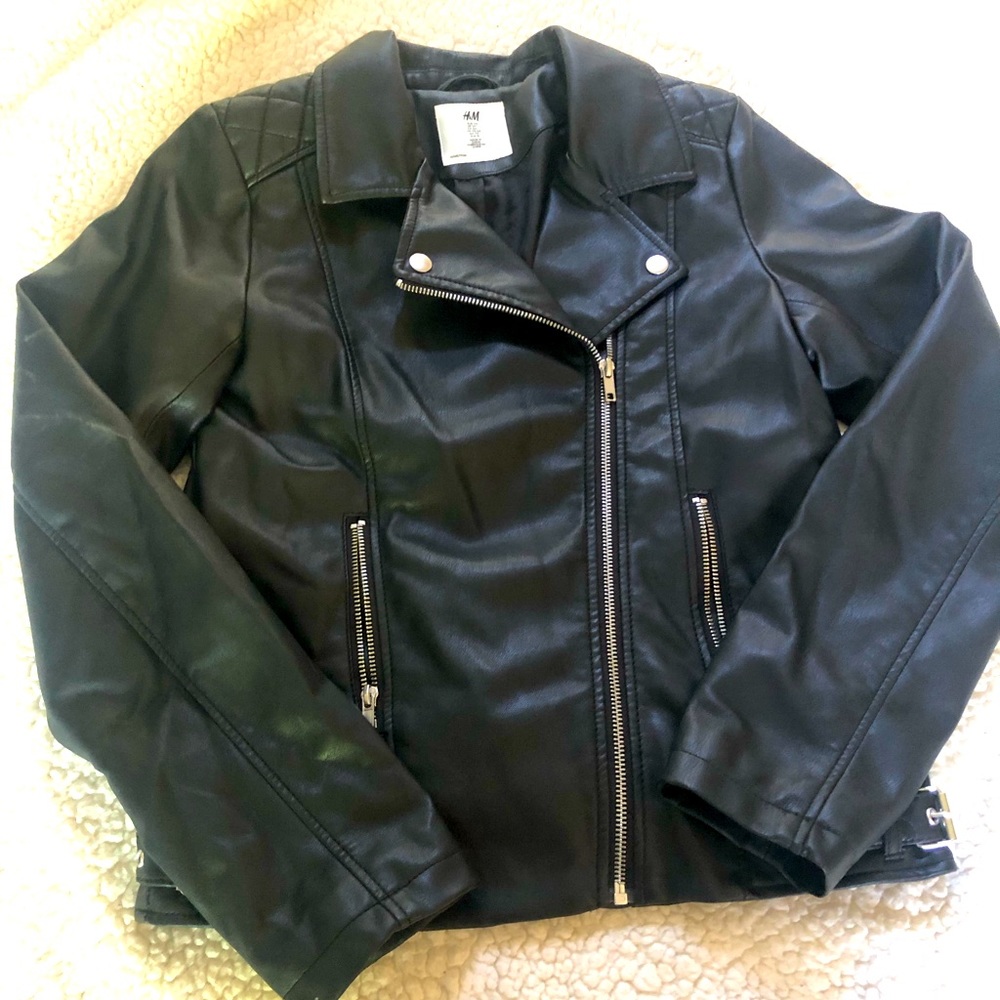 H&M Faux Leather Jacket
